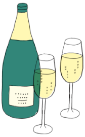 ワインのイラスト